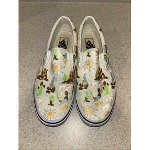 Vans Classic Slip On Get Outdoors Sneakers Shoes, 9.5 Men's, 11 Women's